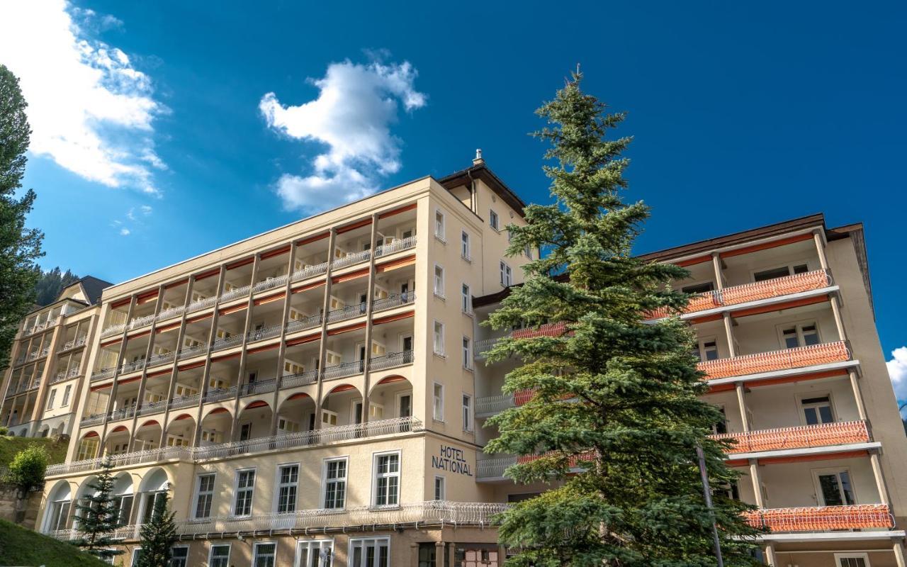 Hotel National By Mountain Hotels Davos Esterno foto